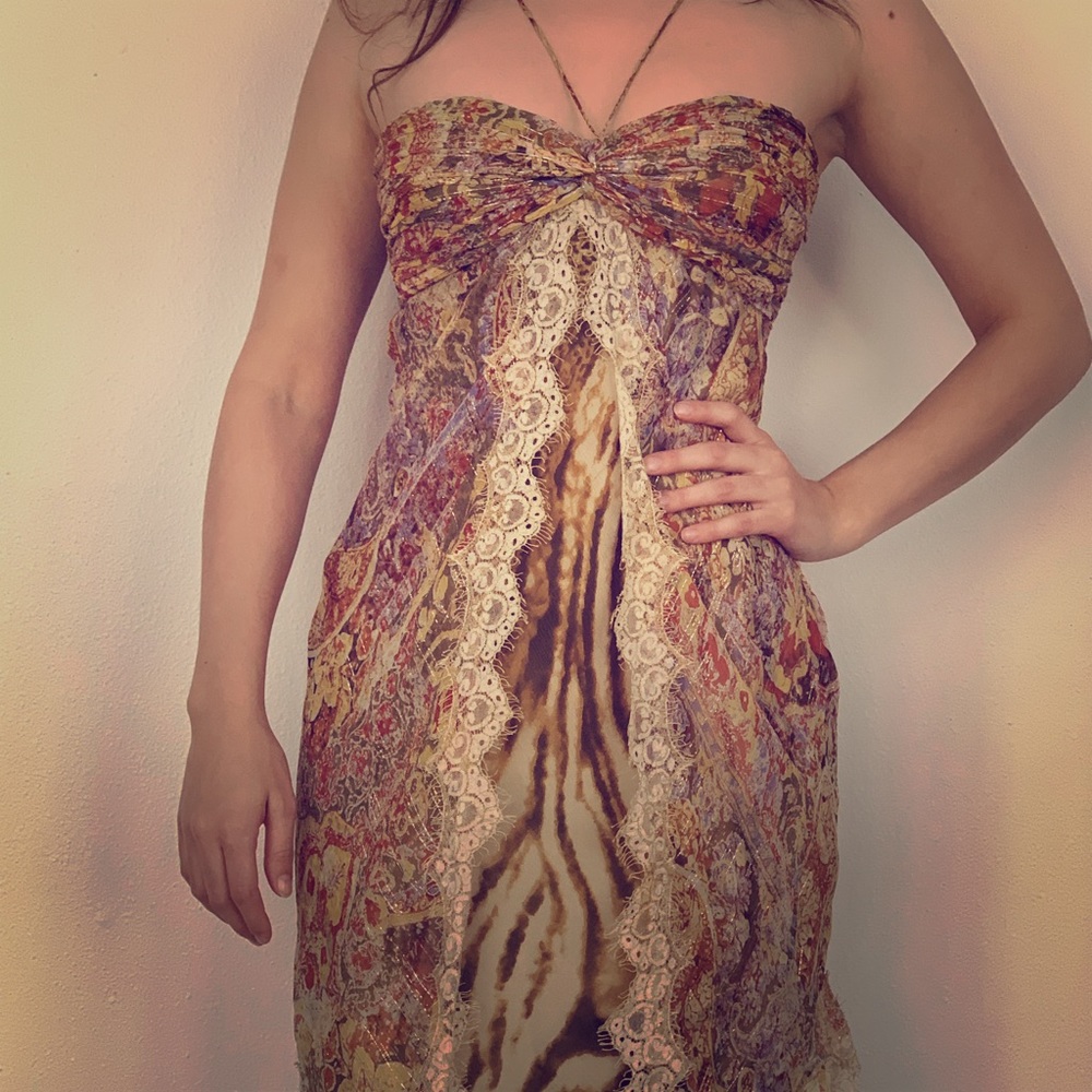 Strappy sexy slip dress!! Very unique!